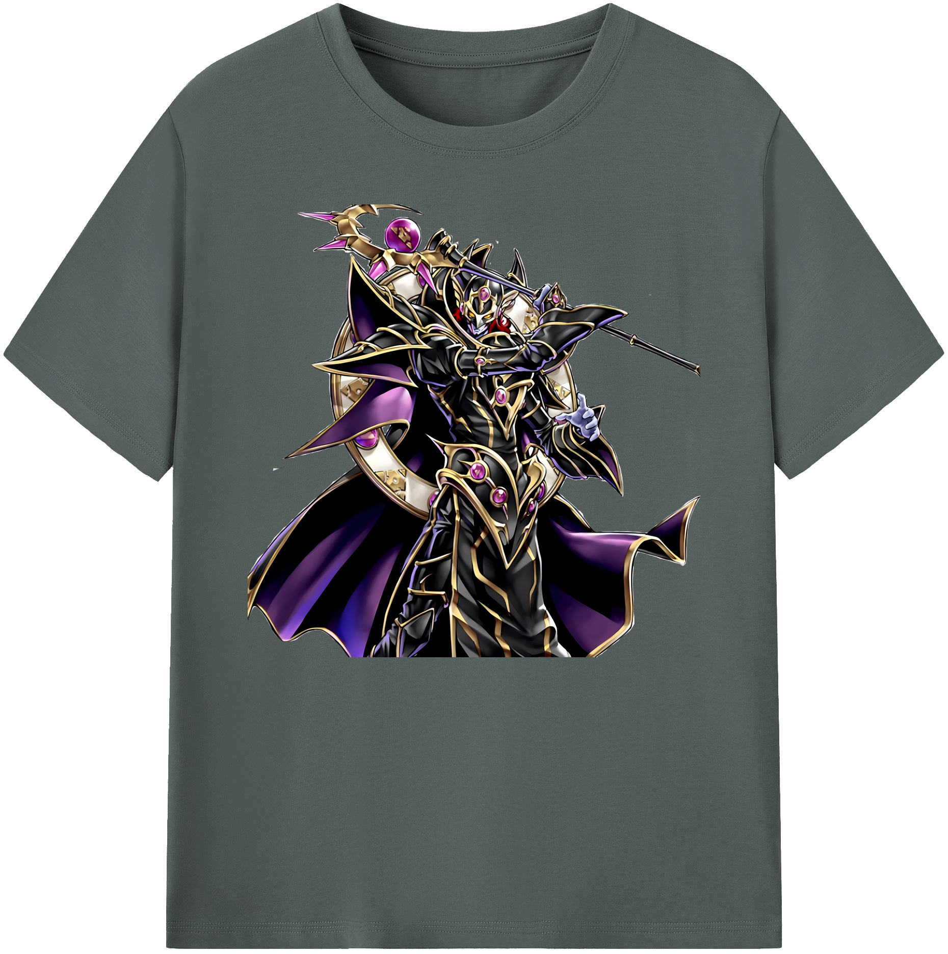 （画像用） 遊☆戯☆王 Yu-Gi-Oh! 綿100％ メンズ半袖Tシャツ｜肌触りやわらか＆通気性